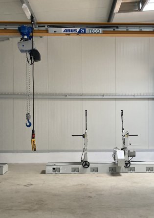 Nově vyvažujeme rotory až do hmotnosti 3500 kg