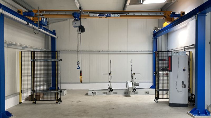 Nově vyvažujeme rotory až do hmotnosti 3500 kg